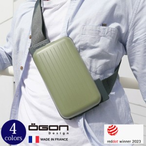 正規日本代理店 [OGON/オゴン]フランス製 アルミ スリングバッグ PHONE BAG ボディバッグ ショルダーバッグ レッドドット・デザイン賞 re