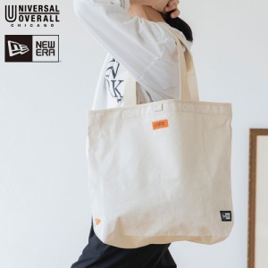 [UNIVERSAL OVERALL × NEW ERA] コラボレーション トートバッグ B4対応