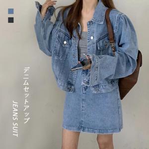 褪紅 ジーンズ セットアップ 御花気心 ジャンバー ロングスコート L 2l Whirledpies Com