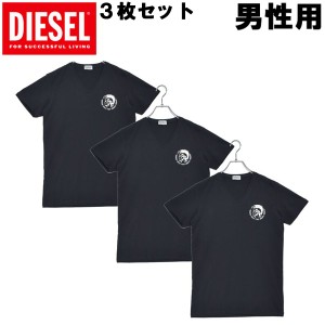 ディーゼル UMTEE マイケル 3パック Tシャツ 3枚セット 男性用 DIESEL UMTEE MICHAEL 3P TEE 00SHGU 0TANL メンズ 半袖Tシャツ(01-231652