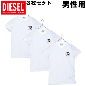 ディーゼル UMTEE ランダル 3パック Tシャツ 3枚セット 男性用 DIESEL UMTEE RANDAL 3P TEE 00SJ5L 0TANL メンズ 半袖Tシャツ(01-2316521