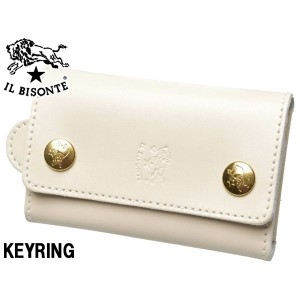 イルビゾンテ キーリング 男性用兼女性用 IL BISONTE KEY RING C0966 メンズ レディース キーケース(01-63600010)