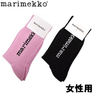 マリメッコ レディース 靴下 シングル ロゴソックス MARIMEKKO 7403-0096