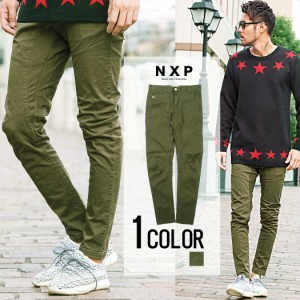 チノパンツ メンズ NENA&PASADENA ニーナアンドパサデナ AVALANCHE CHINO PANT 即日発送 ボトムス スキニーパンツ 無地 ベーシック 細身 