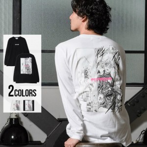 セール価格 SALE Tシャツ メンズ 長袖 PROJECT SR'ES×電影少女 プロジェクトエスアールエス×電影少女 THUNDER ACTION LS TEE 即日発送 