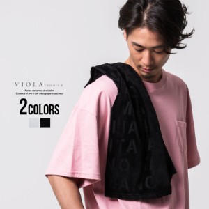 セール価格 SALE 50%OFF VIOLA ヴィオラ ビオラ フェイスタオル ブランド おしゃれ パイル ジャガード ロゴ シンプル かっこいい アウト