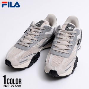 スニーカー メンズ フィラ FILA 靴 くつ クツ RAPIDRIDE シューズ ローカット グレー ブラック 黒 灰 カジュアル ストリート 26.0 26.5 2