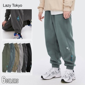 Lazy Tokyo レイジートーキョー スウェット スウェットパンツ ボトムス メンズ 無地 ロングパンツ ブランド 大人 おしゃれ ストレート 無