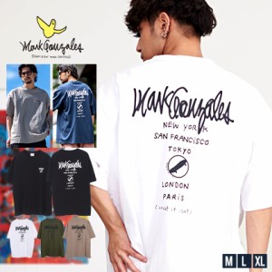 What it isnt by MARK GONZALES マークゴンザレス Tシャツ メンズ おしゃれ ブランド 半袖 半袖Tシャツ 大きいサイズ プリント トップス 