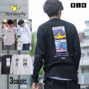 セール SALE MARK GONZALES マークゴンザレス ロンT メンズ 長袖Tシャツ 長袖 Tシャツ おしゃれ バックプリント 刺繍 シンプル ユニセッ