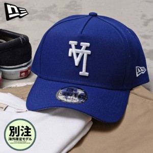 NEW ERA ニューエラ 9TWENTY メンズ キャップ 帽子 ベースボールキャップ 別注 海外限定モデル 逆さロゴ 刺繍 ロゴ 野球 MLB メジャーリ