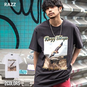 セール SALE Tシャツ メンズ ブランド おしゃれ 大きいサイズ 半袖 トップス カットソー クルーネック イーグル フォトプリント ユニセッ