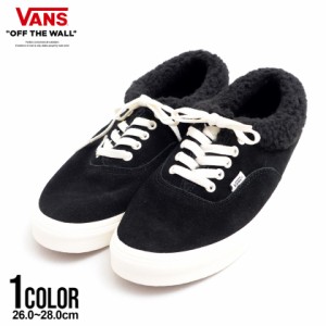 スニーカー メンズ バンズ VANS 靴 オーセンティック シューズ ローカット ボア ブラック 黒 ヴァンズ カジュアル ストリート 26.0 26.5 