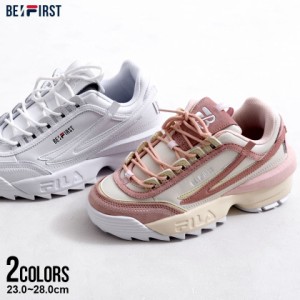 BE：FIRST BE:FIRST BE FIRST ビーファースト FILA フィラ メンズ レディース ユニセックス スニーカー シューズ 靴 厚底 おしゃれ 23cm 