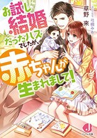 [新品][ライトノベル]お試し結婚だったハズでしたが、赤ちゃんが生まれまして! (全1冊)