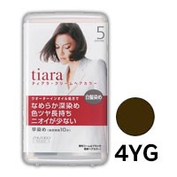 資生堂　ティアラ　クリームヘアカラー４ＹＧ　グリーンがかった栗色　【医薬部外品】　4901872337507