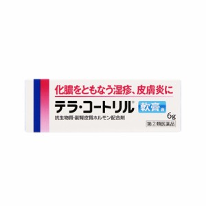 【第(2)類医薬品】【メール便送料無料】テラ・コートリル軟膏ａ　6g 4987123701686