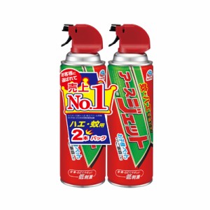 アースジェット 殺虫剤 スプレー　450ml　2本入　【医薬部外品】　4901080161413