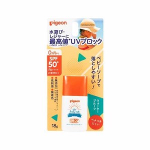 ピジョン UVベビーミルク ウォータープルーフ SPF50+　18g　4902508084697