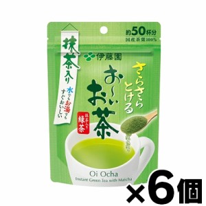 伊藤園 おーいお茶 さらさら 抹茶入り緑茶 チャック付き袋タイプ 40g×6個　4901085015292*6