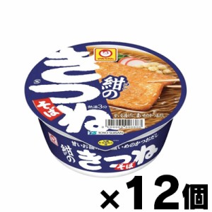 東洋水産 紺のきつねそば 88g×12個　4901990362337*12