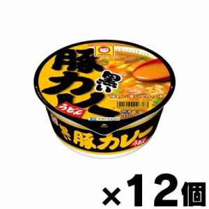 東洋水産　黒い豚カレーうどん 87g×12個　4901990325189*12