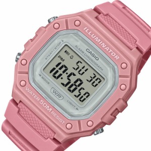 CASIO【カシオ/スタンダード】アラームクロノグラフ メンズ腕時計 デジタルモデル ラバーベルト【海外モデル】W-218HC-4A（送料無料）