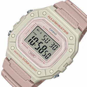 CASIO【カシオ/スタンダード】アラームクロノグラフ メンズ腕時計 デジタルモデル ラバーベルト【海外モデル】W-218HC-4A2（送料無料）