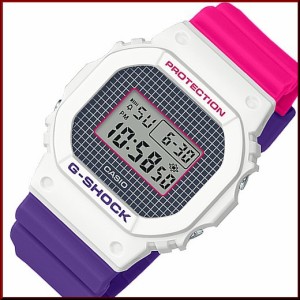 CASIO/G-SHOCK【カシオ/Gショック】メンズ腕時計 パープル・ピンク・ホワイト(海外モデル)DW-5600THB-7