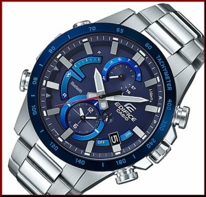 カシオ/エディフィス【CASIO/EDIFICE】メンズ モバイルリンク ソーラー腕時計 クロノグラフ 海外モデル EQB-900DB-2A