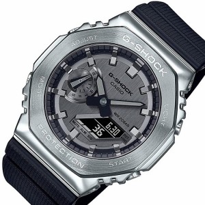カシオ/G-SHOCK【CASIO/Gショック】メタルケースモデル アナデジ メンズ腕時計 ブラック【海外モデル】GM-2100-1A