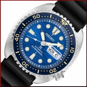 SEIKO/セイコー【PROSPEX/プロスペックス ダイバーズ】自動巻 腕時計 セーブオーシャン ラバーベルト 海外モデル SRPE07K1
