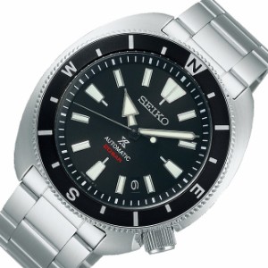 SEIKO/セイコー【PROSPEX/プロスペックス】自動巻 腕時計 メタルベルト ブラック文字盤 海外モデル SRPH17K1