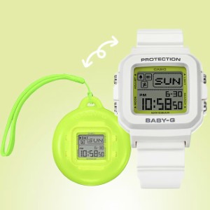 カシオ/Baby-G【CASIO】ベビーG レディース腕時計 ホワイト 時計ホルダーチャーム付属(国内正規品)BGD-10K-7JR