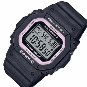 カシオ/Baby-G【CASIO】ベビーG ソーラー電波腕時計 レディース ブラック/ピンク(国内正規品)BGD-5650-1BJF