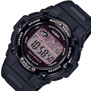 カシオ/Baby-G【CASIO】ベビーG ソーラー電波腕時計 レディース ブラック【国内正規品】BGR-3000UCB-1JF