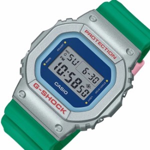 CASIO/G-SHOCK【カシオ/Gショック】メンズ腕時計 グリーン/シルバー(国内正規品)DW-5600EU-8A3JF