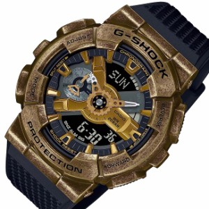 CASIO/G-SHOCK【カシオ/Gショック】メンズ腕時計 アナデジ メタルケースモデル アンティークゴールド GM-110VG-1A9JR(国内正規品)