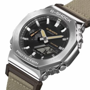 CASIO/G-SHOCK【カシオ/Gショック】メンズ腕時計 メタルケースモデル クロスバンド 海外モデル GM-2100C-5A