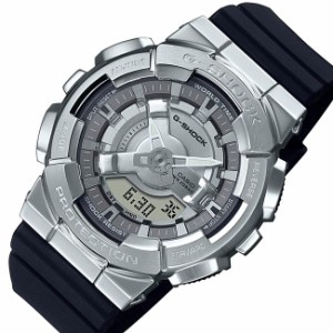 CASIO/G-SHOCK【カシオ/Gショック】メンズ腕時計 Sサイズ アナデジ メタルケースモデル ブラック GM-S110-1A 海外モデル