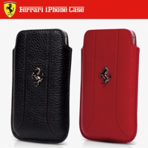 Ferrari iPhone5専用本革保護ケース フェラーリ公式ライセンス品◆iPhone用ケース アイフォン カバー【楽ギフ_包装】