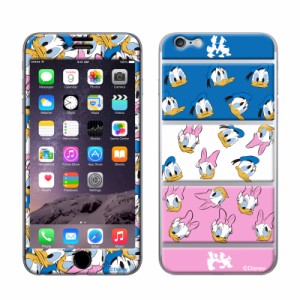 Gizmobies  Disney(ﾃﾞｨｽﾞﾆｰ)×u.u.(ﾀﾞﾌﾞﾙﾕｰ)/Donald&Daisy デイジー&ドナルド　iPhone6 プロテクター シール 4.7inch