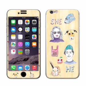 hipBORNtwin(ヒップボーンツイン)×Gizmobies/HE&SHE 【iPhone6/6s専用Gizmobies】