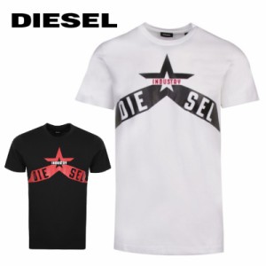 SALE セール DIESEL ディーゼル T-DIEGO-A7 T-SHIRT 半袖 メンズ レディース ユニセックス カジュアル プリント 星 スター ブランド ロゴ