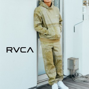 RVCA ルーカ PATCHWORK BANDANA SETUP セットアップ 上下セット メンズ 男性 ジャージ カジュアル スポーツ スウェット バンダナ