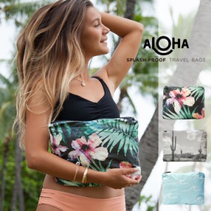 アロハコレクション/Aloha Collection Wilder California Pouch M ポーチ 化粧ポーチ 防水 洗える 海 ビーチ マリンスポーツ ハワイ クラ