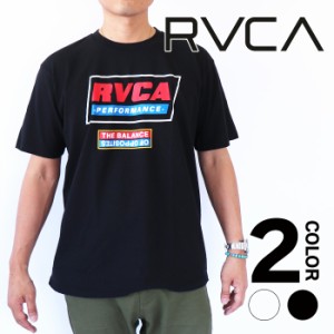 夏新作 ルーカ RVCA 通販 BACK RVCA メンズ トップス カットソー Tシャツ プルオーバー クルーネック ロゴ プリント バック
