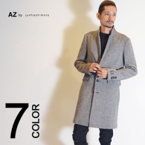 セール SALE  SALE 50%OFF AZ by junhashimoto エーゼイ バイ ジュンハシモト メルトンチェスターコート ロングコート ジャケット アウタ