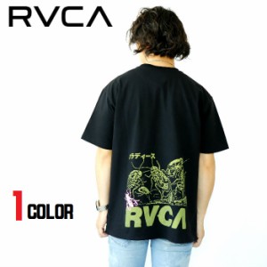 RVCA【ルーカ】BUGS SS Ｔシャツ 半袖 メンズ レディース ユニセックス カジュアル ストリート プリント ブラック 黒