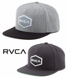 RVCA ルーカ ロゴストレートキャップ 帽子 スナップバック フリーサイズ カジュアル ストリート スポーツ ユニセックス